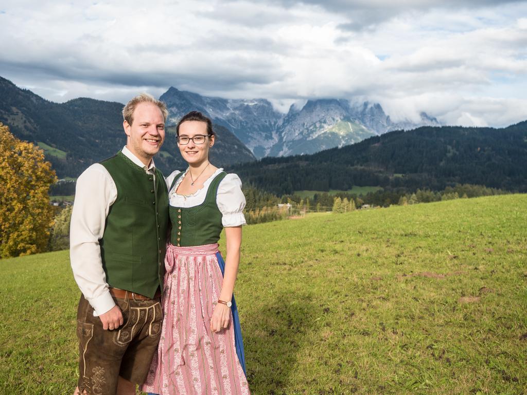 Bed and Breakfast Der Braeuschmied Лофер Экстерьер фото